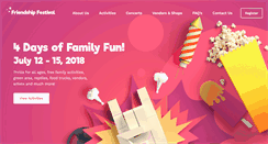 Desktop Screenshot of friendshipfestival.com